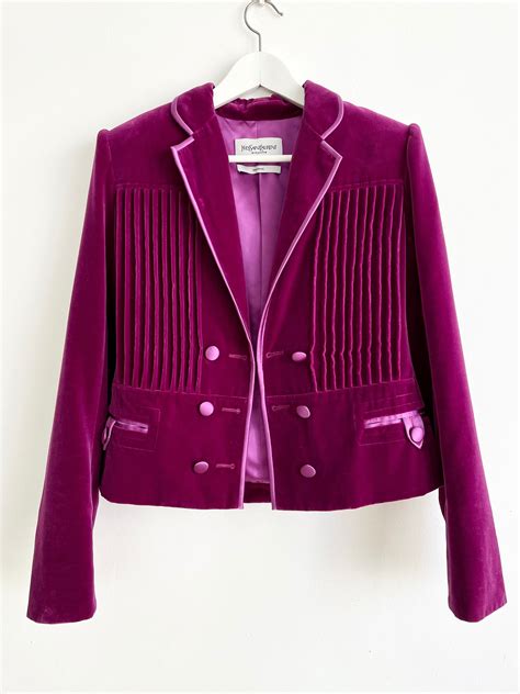 yves saint laurent jacket vintage